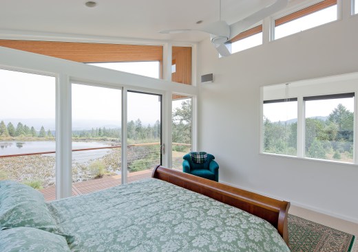 Master suite with breathtaking views of the surrounding foothills and mountains