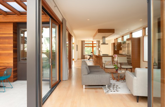 Greenlake Residence living room