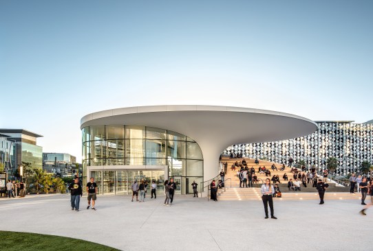 The SHoP-designed pavilion