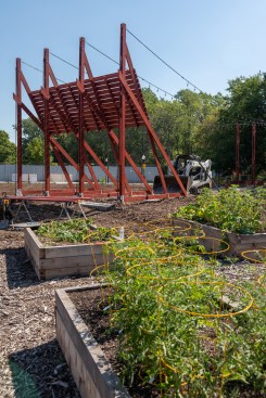 Englewood’s Commons by Atelier Bow-Wow, led by Momoyo Kaijima and Yoshiharu Tsukamoto, and organized in partnership with the Overton Incubator and Creative Grounds, Chicago Architecture Biennial, 2021