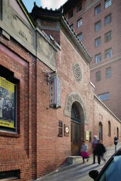 The Chinatown YMCA in San Francisco (1930), now home to the Chinese Historical Society of America.