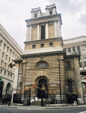 St. Mary Woolnoth in London
