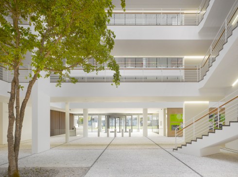 City Green Court, Prague, Czech Republic, by Richard Meier & Partners