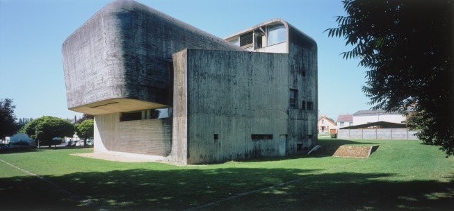 The Church of Sainte-Bernadette du Banlay before recent restoration work