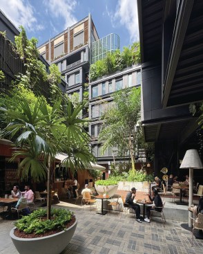 Click Clack Hotel by Plan: B Architects in Medellin, Colombia.