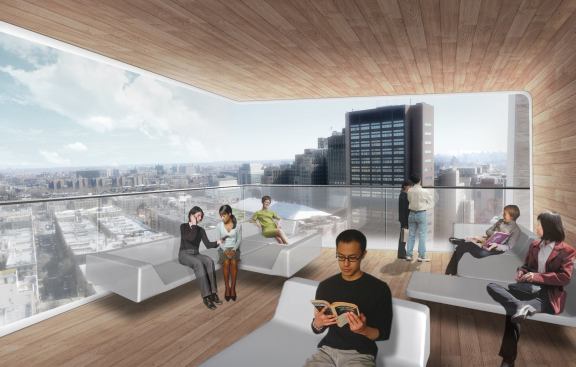 Exterior room with panoramic views