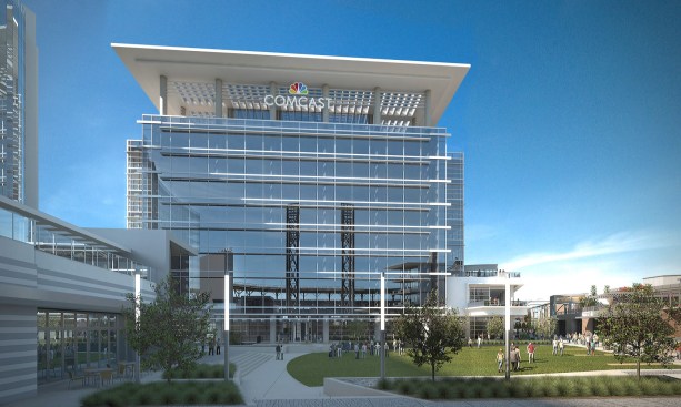 Comcast building. (March 17, 2015)