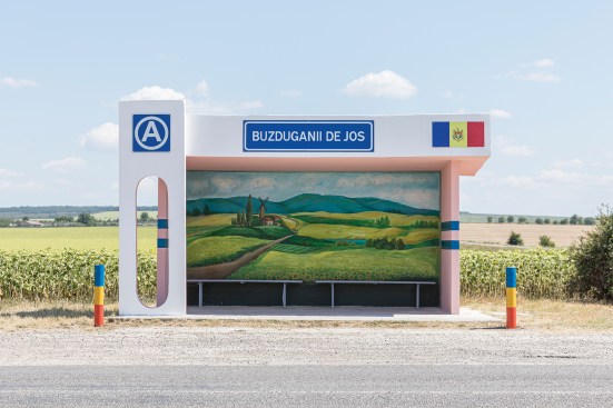 “The Line (between East and West)” photographed in Moldova, from Laurian Ghinițoiu’s work on the Eastern NATO border.