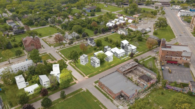 Core City, in Detroit, designed by EC3