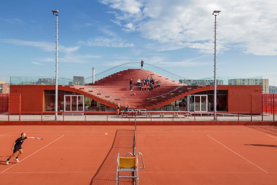 Tennisclub, The Couch, Ijburg, Amsterdam, MVRDV architecten