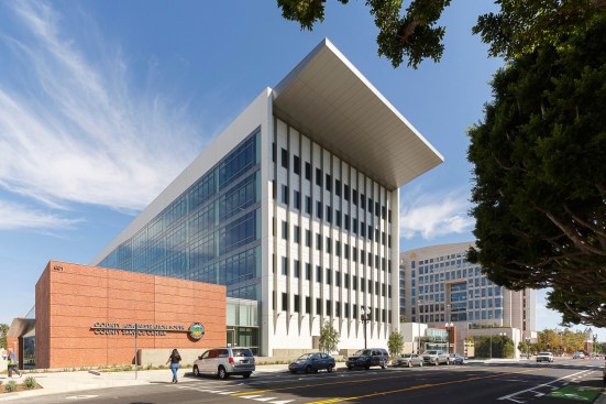 Designed by LPA with Swinerton as general contractor and Griffin Structures as developer, the County Administration South building in Santa Ana, Calif., met the 70% pEUI reduction target in the 2018 reporting year.