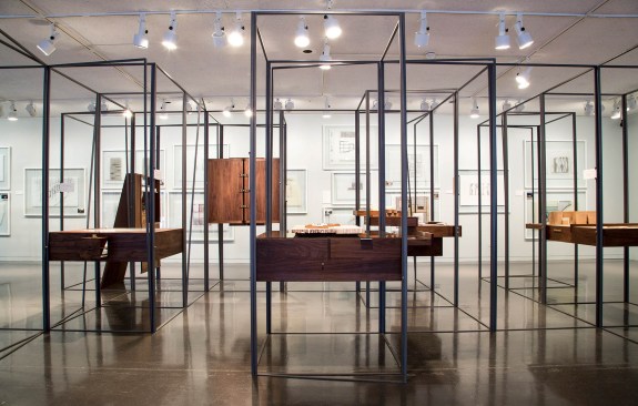 Detail from the exhibition