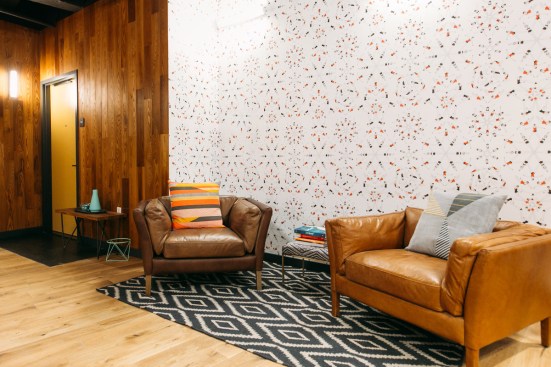 WeLive 110 Wall St., New York hallway