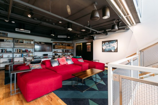 WeLive Crystal City, Arlington, Va., living room