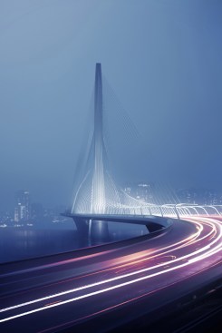 Danjiang Bridge by Zaha Hadid Architects