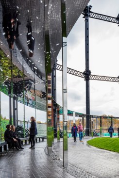 Gasholder Park, King's Cross