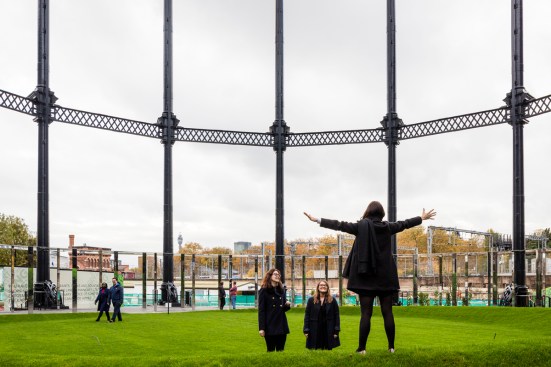 Gasholder Park, King's Cross