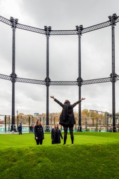 Gasholder Park, King's Cross