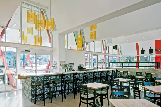 Torchy’s Tacos on SoCo designed by Chioco Design with steel fabrication and construction by The Salinas Group.