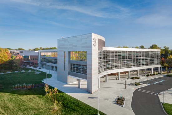 Liberal Arts & Technology Building, Cuyahoga Community College, in Westlake, Ohio, designed by Moody Nolan