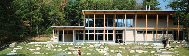 D. Garthwaite Center for Science and Art, Weston, Mass.


ARCHITECT: Architerra, Boston


COMPLETED: August 2007


OF NOTE: Several building systems left exposed to offer teaching opportunities


