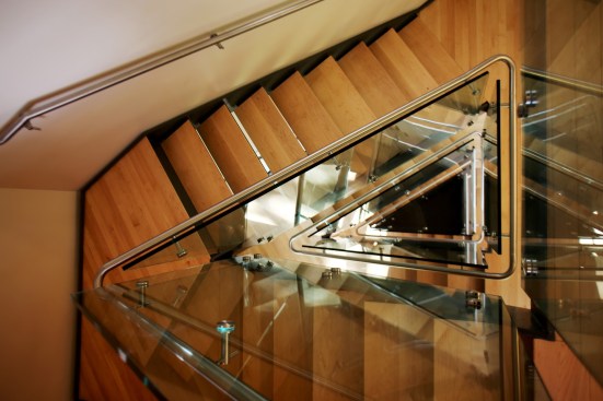 The new MAAB compliant stair enhances accessibility
