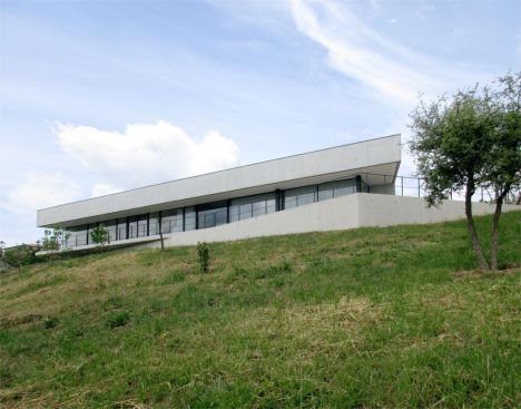 Concrete House garden