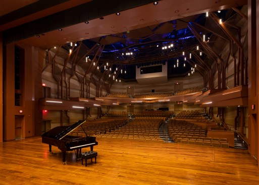 View from the stage