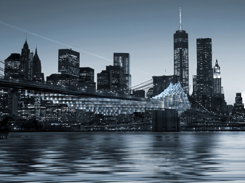 View from Brooklyn waterfront