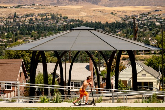 Kiwanis Methow Park Kiosko