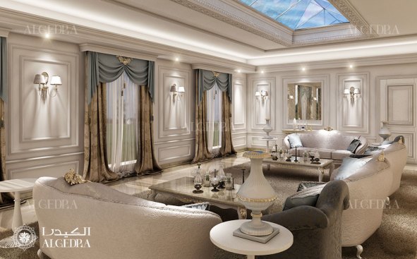 Luxury villa majlis design
