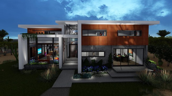 Mid-Century-Modern residence custom design in Phoenix Arizona  