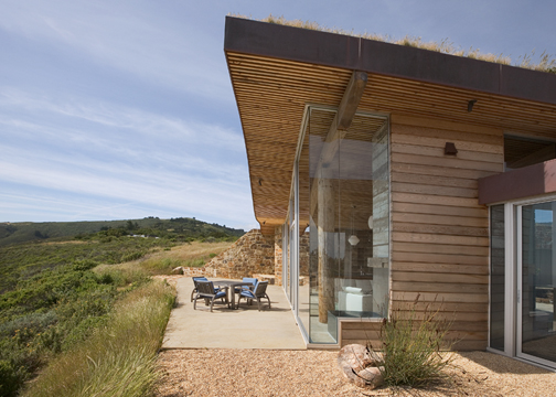 Exterior of the home.