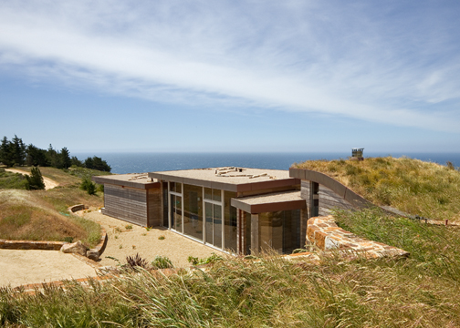 Exterior of the home.