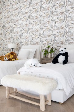 Serenity Indian Wells luxury mansion modern bathroom with indirect LED lighting