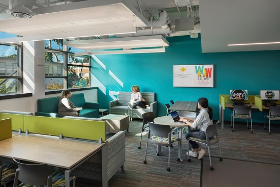 The Women and Gender Equality Center is comfortable and welcoming.