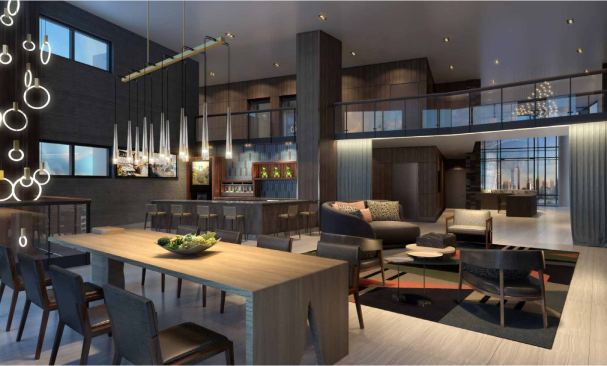 Lobby amenity.