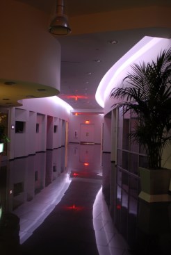 Gallery Walk at night