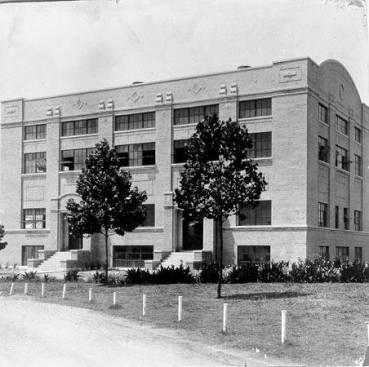 Previously the University's gymnasium c. 1924