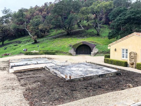 Guesthouse after the fire