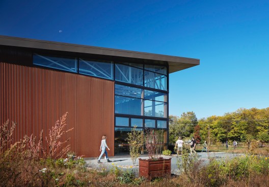The patio will eventually serve as an outdoor event space.