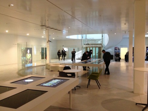 Digital displays.