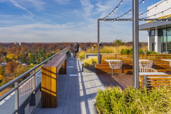 Roof terrace