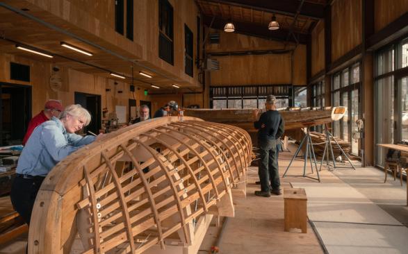 Wagner Education Center at The Center for Wooden Boats