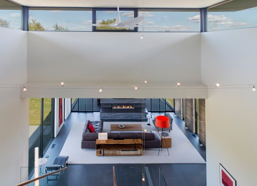 Walker Road modern three story open plan home