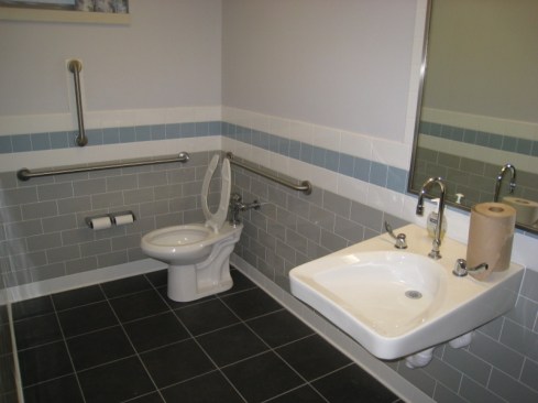 New Restroom Finishes