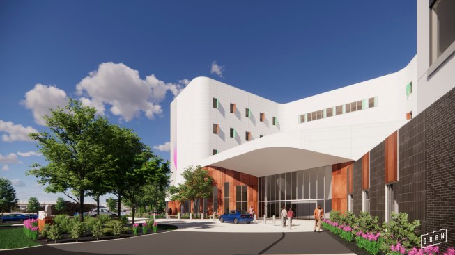 The new facility has been design to feel transparent, hopeful, and uplifting.