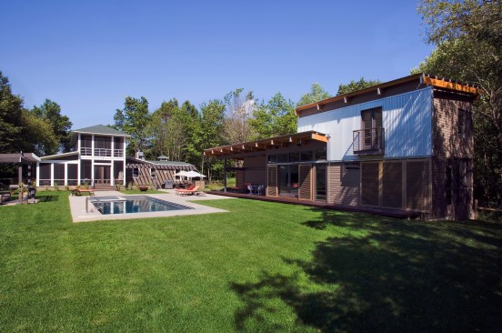 Nicholoas Clark Architects, Ltd., Baskes Pool House, Sawyer, MI
