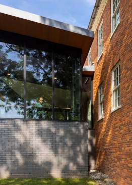 Natural light fills the addition.