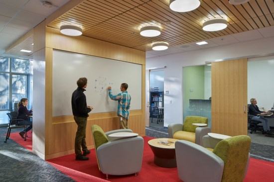 Collaborative space, LBNL Building 33, RMW architecture & interiors